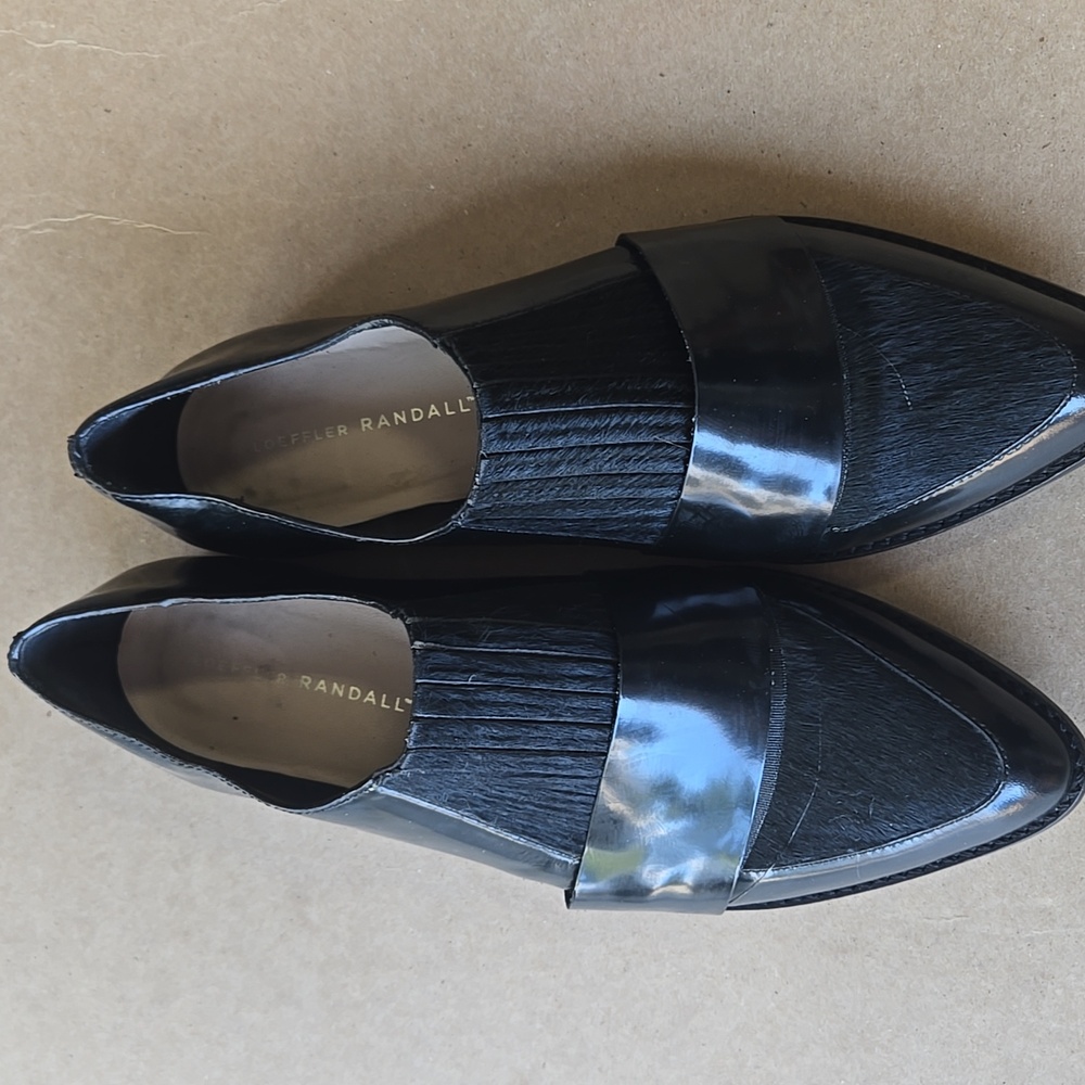 Loeffler Randall Rosa Loafers in Black